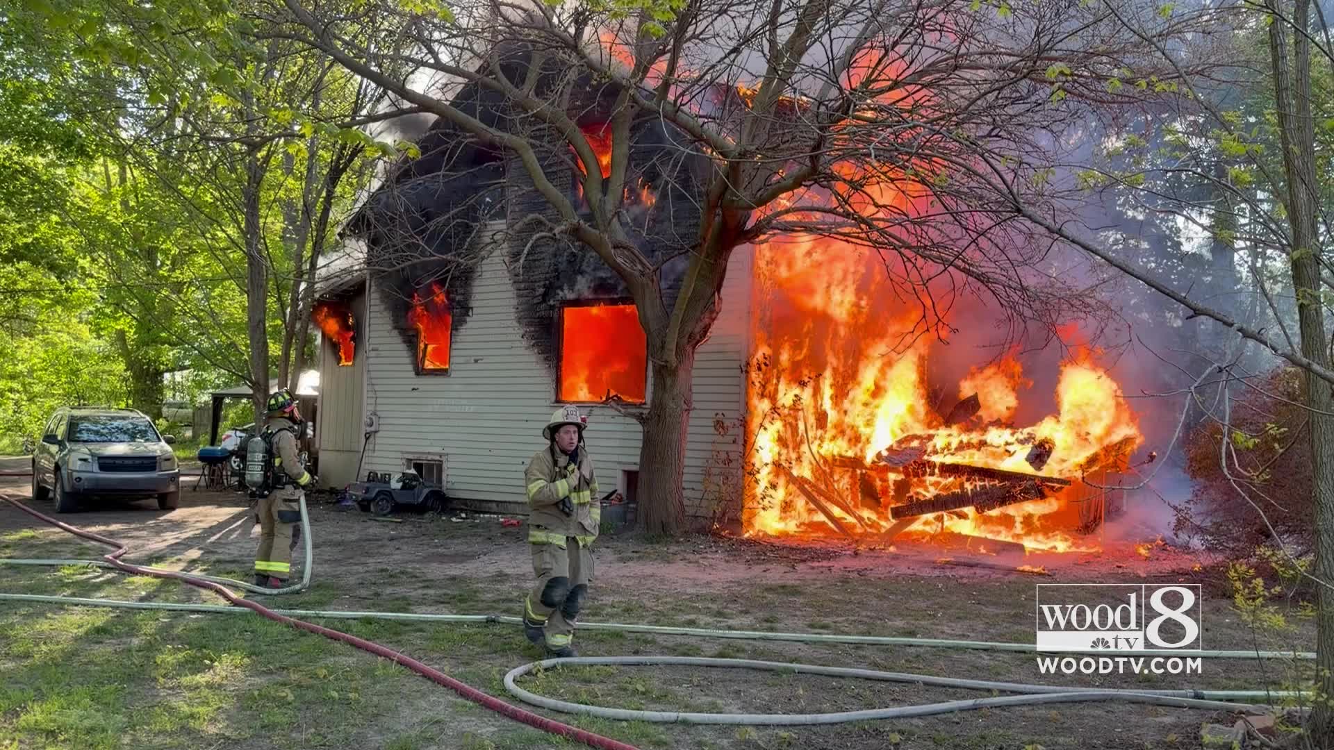 South Haven home destroyed in large fire