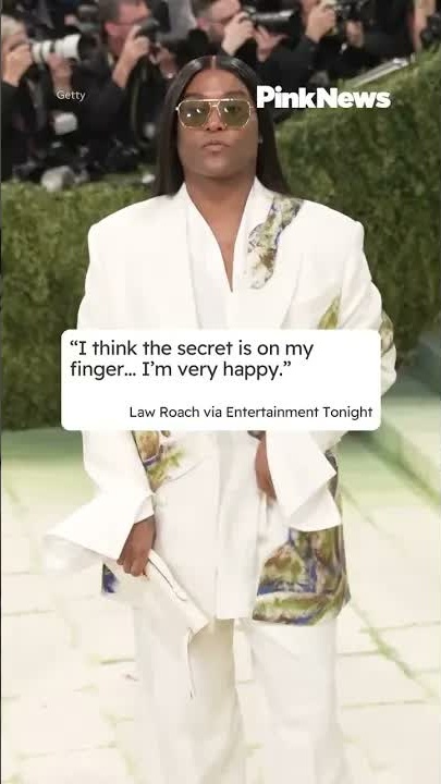 Law Roach reveals engagement at Met Gala!