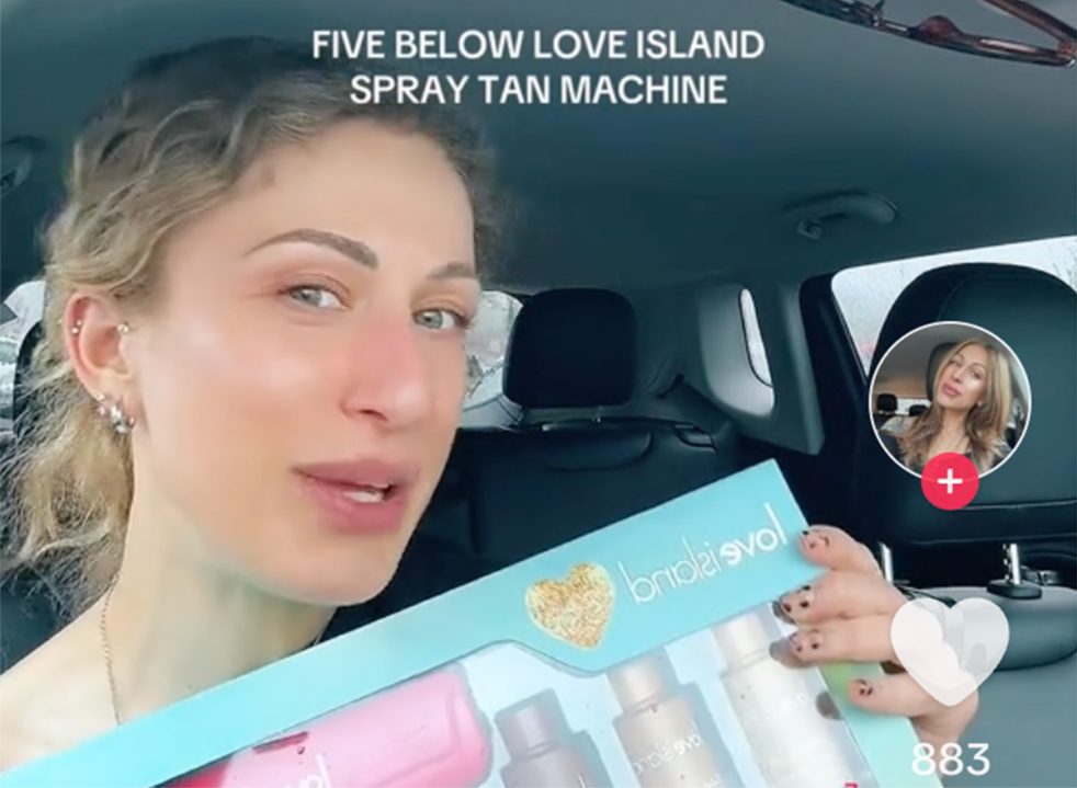 Love Island Golden Spray Tan Collection