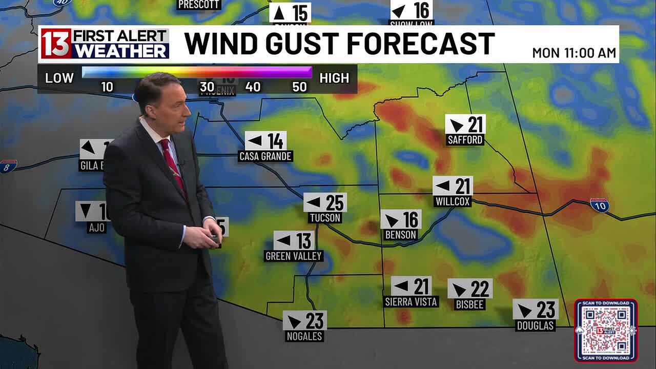 First alert forecast - Late scattered clouds and warming!