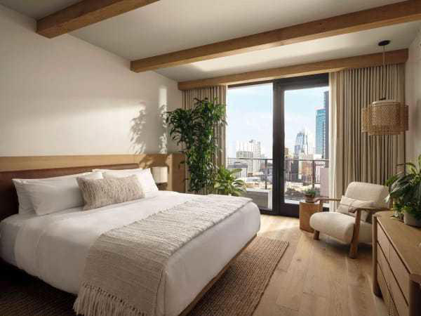 Nature-inspired hotel opens reservations in Austin's tallest tower