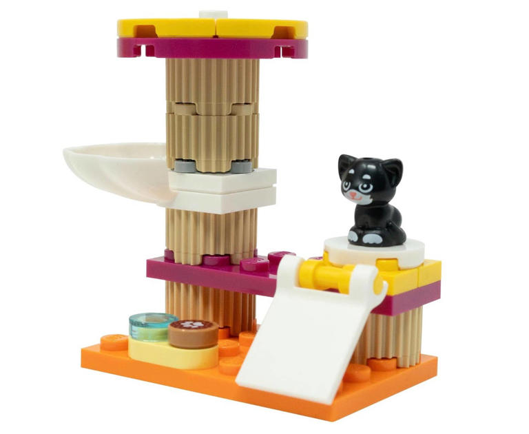 Amazon is selling a 24-piece Lego cat tree set perfect for kitty lovers