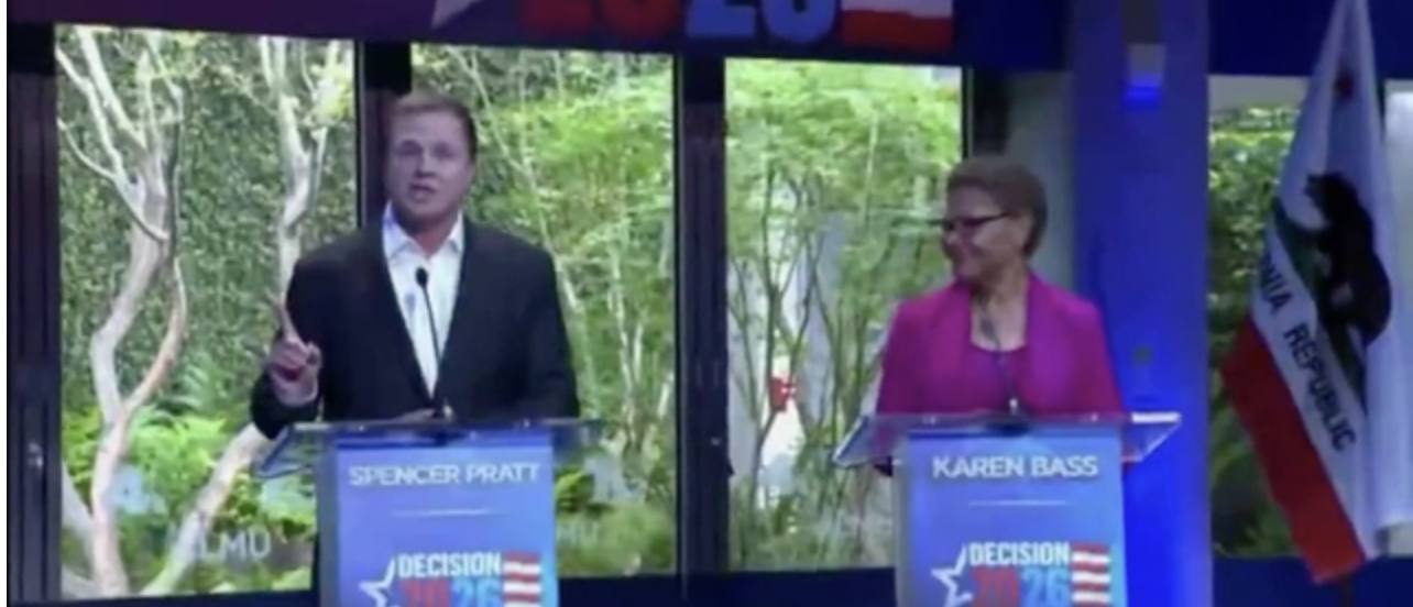 Spencer Pratt exposes Karen Bass over wildfire disaster to her face mid ...