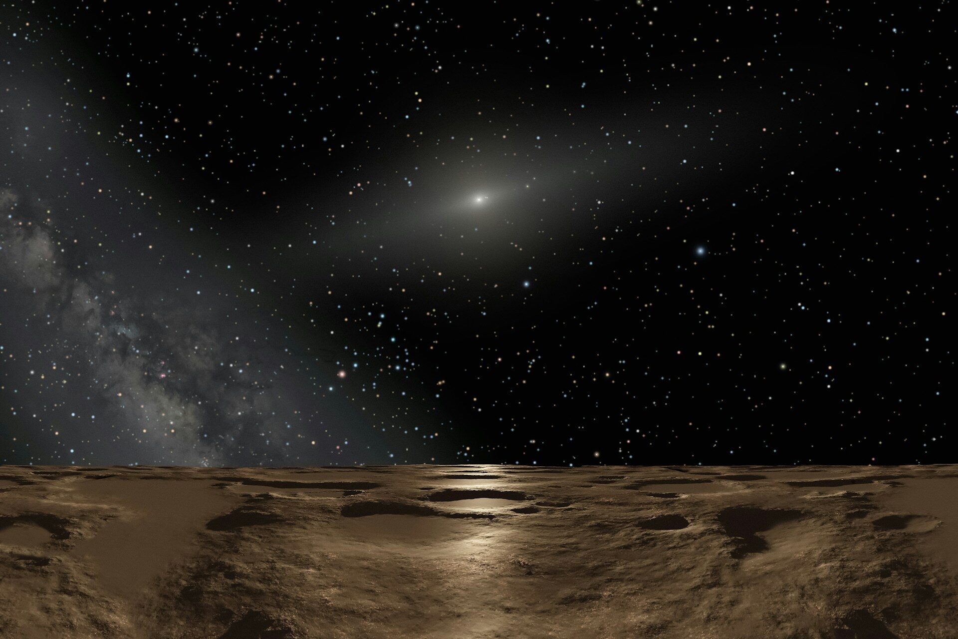 Revealed: Celestial object with an amazing atmospheric layer against ...