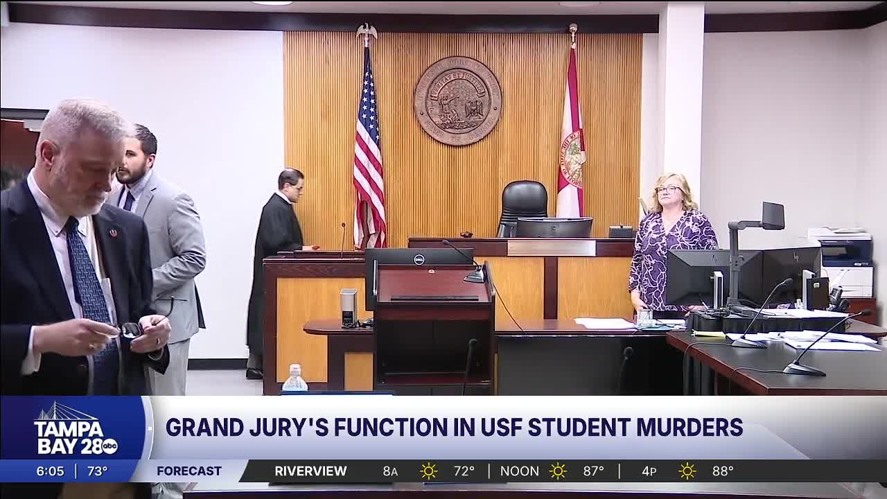 Grand jury to hear case against suspect in murders of 2 USF students