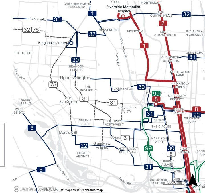 COTA considering 24-hour bus lines, 30% increase in service over 5 years