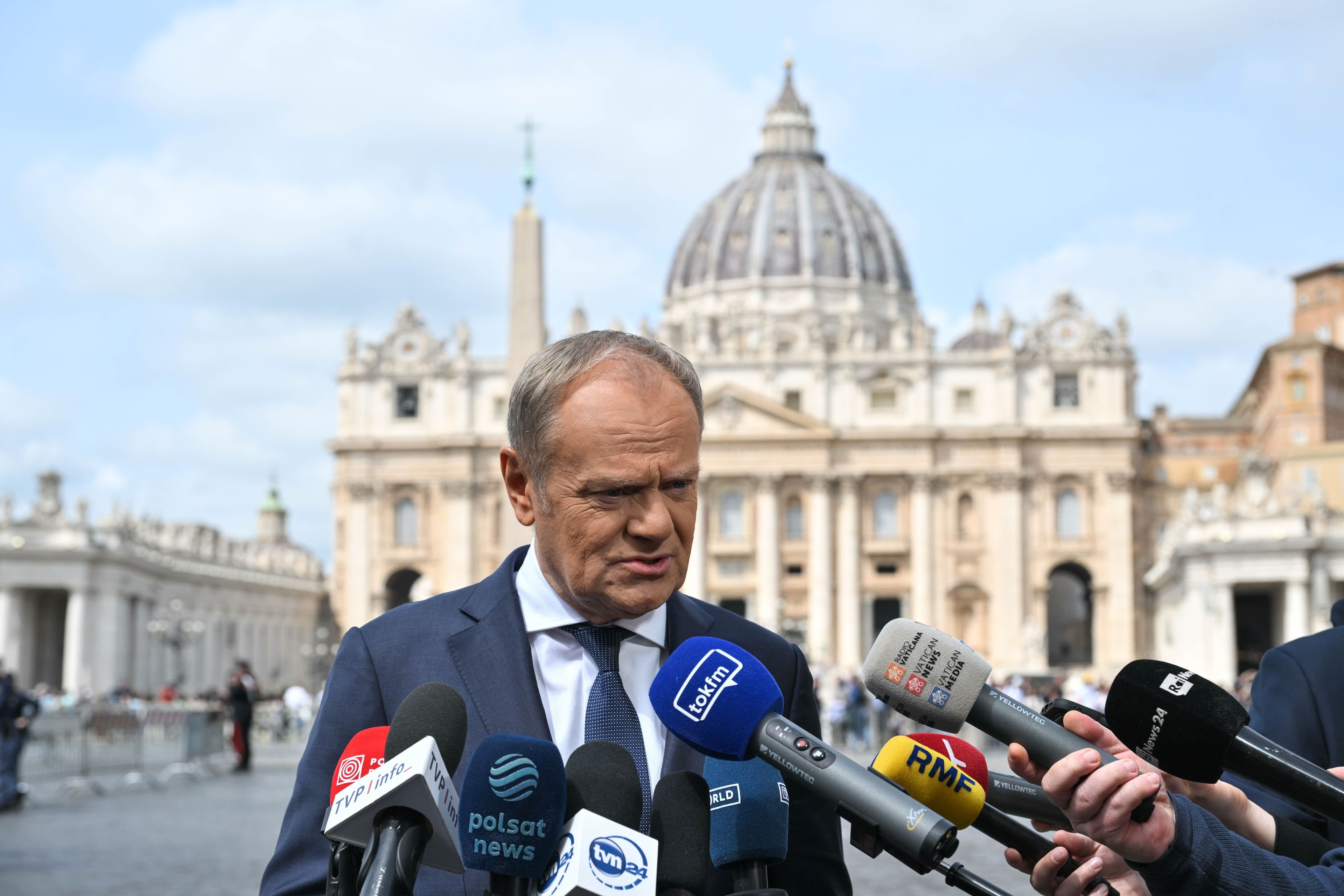 Donald Tusk po spotkaniu z Leonem XIV: papież przyjedzie do Polski, ale ...