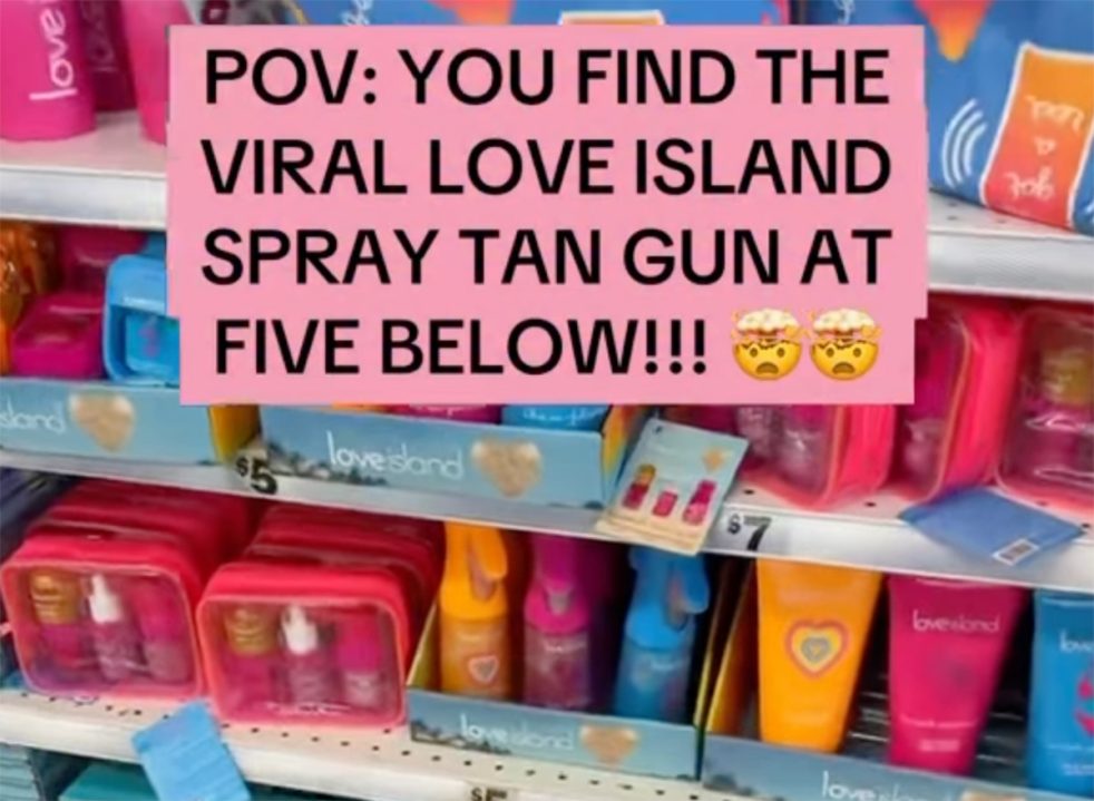 Love Island Golden Spray Tan Collection