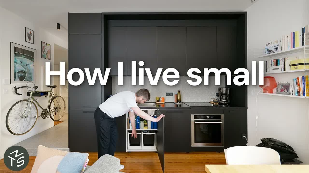 This apartment looks simple – until you see the IKEA hacks