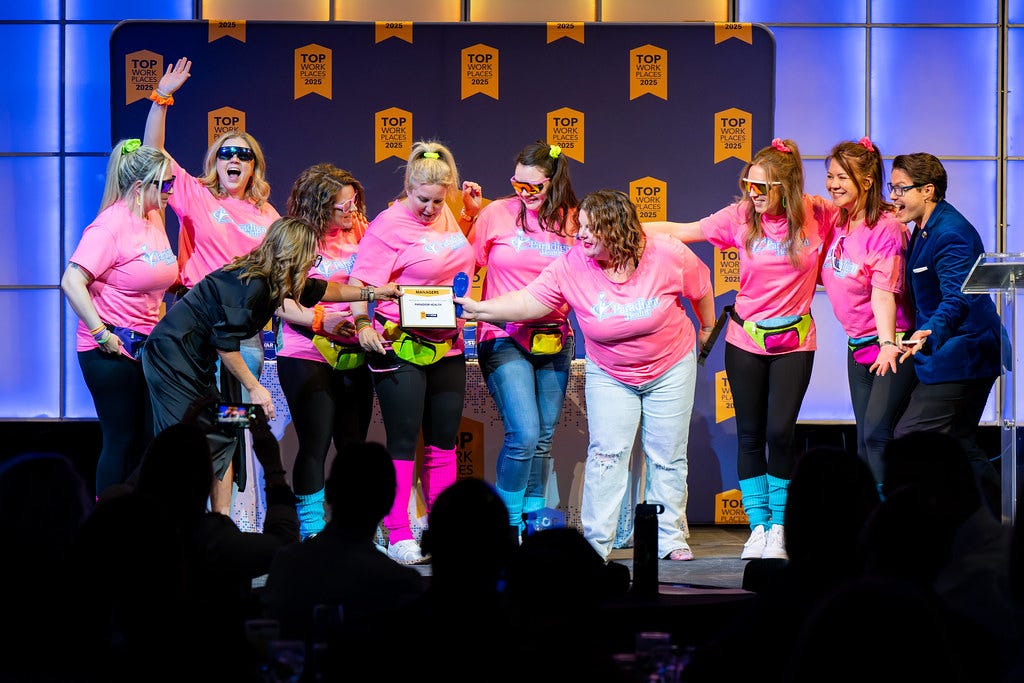 Central Indiana Top Workplaces value employees beyond just pay