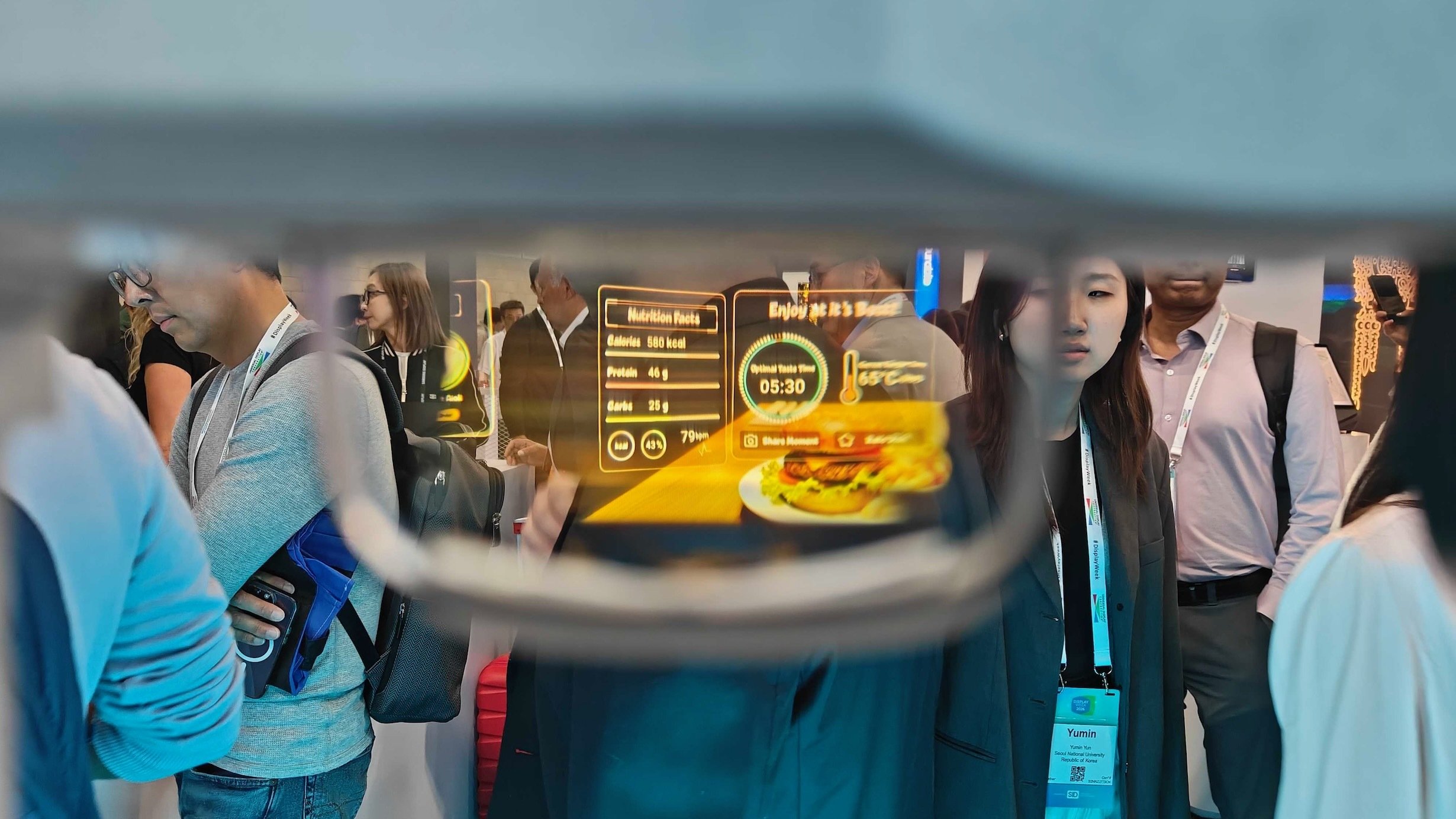 These smart glasses pack in Samsung OLED microdisplays to play video