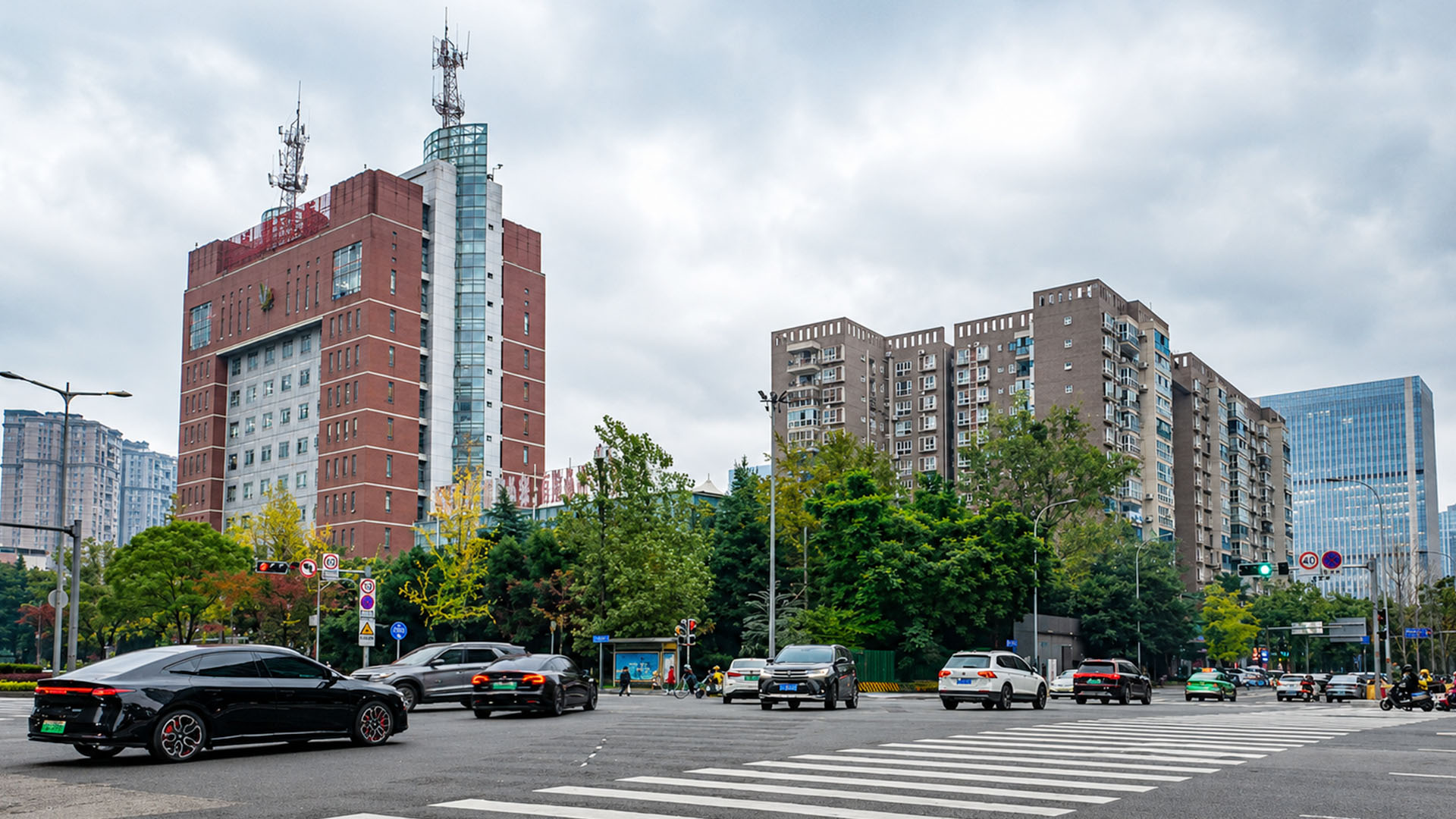 China’s contemporary city layout creates a different urban experience ...