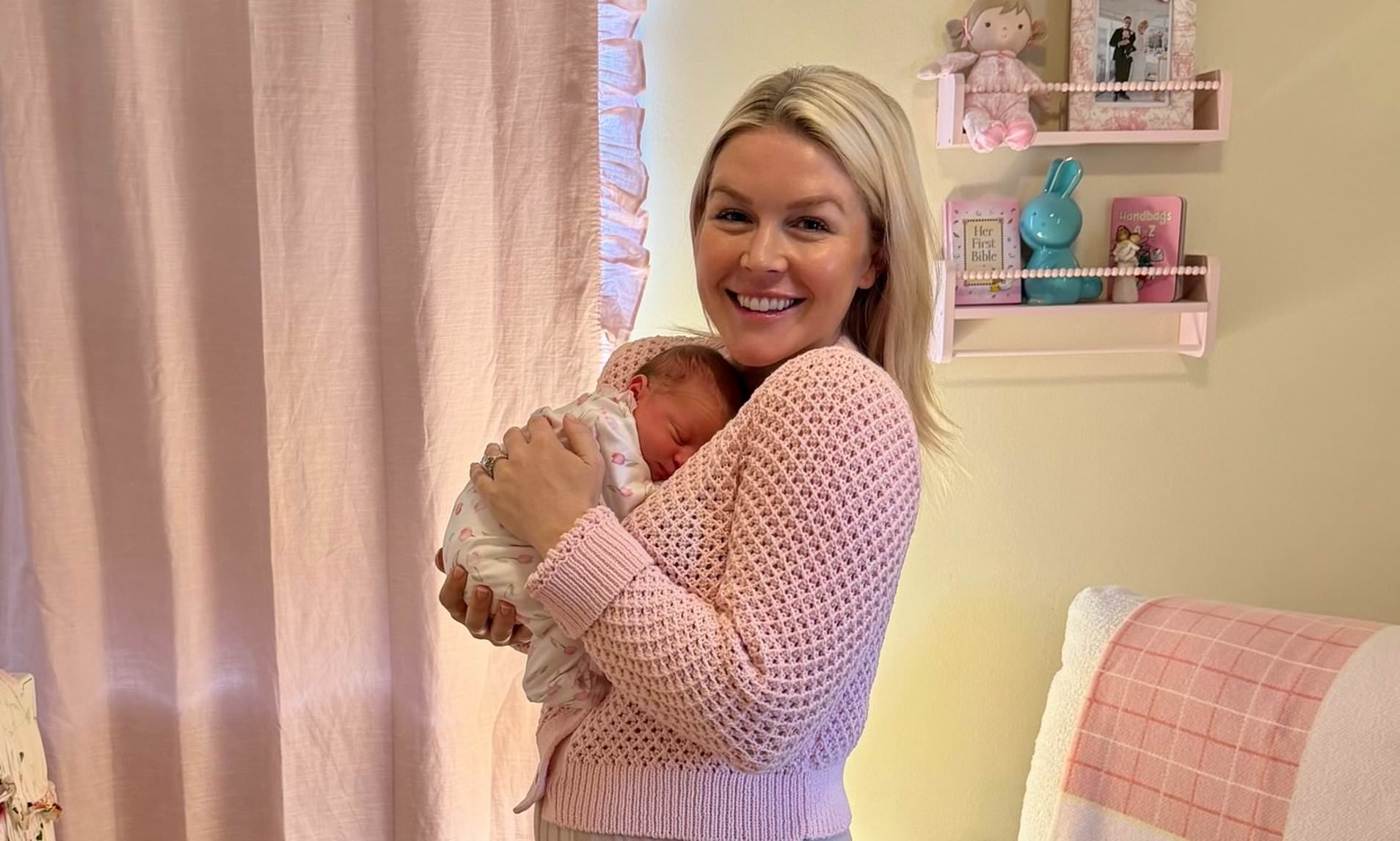 Karoline Leavitt announces birth of baby girl with adorable photo as she  reveals cute nickname