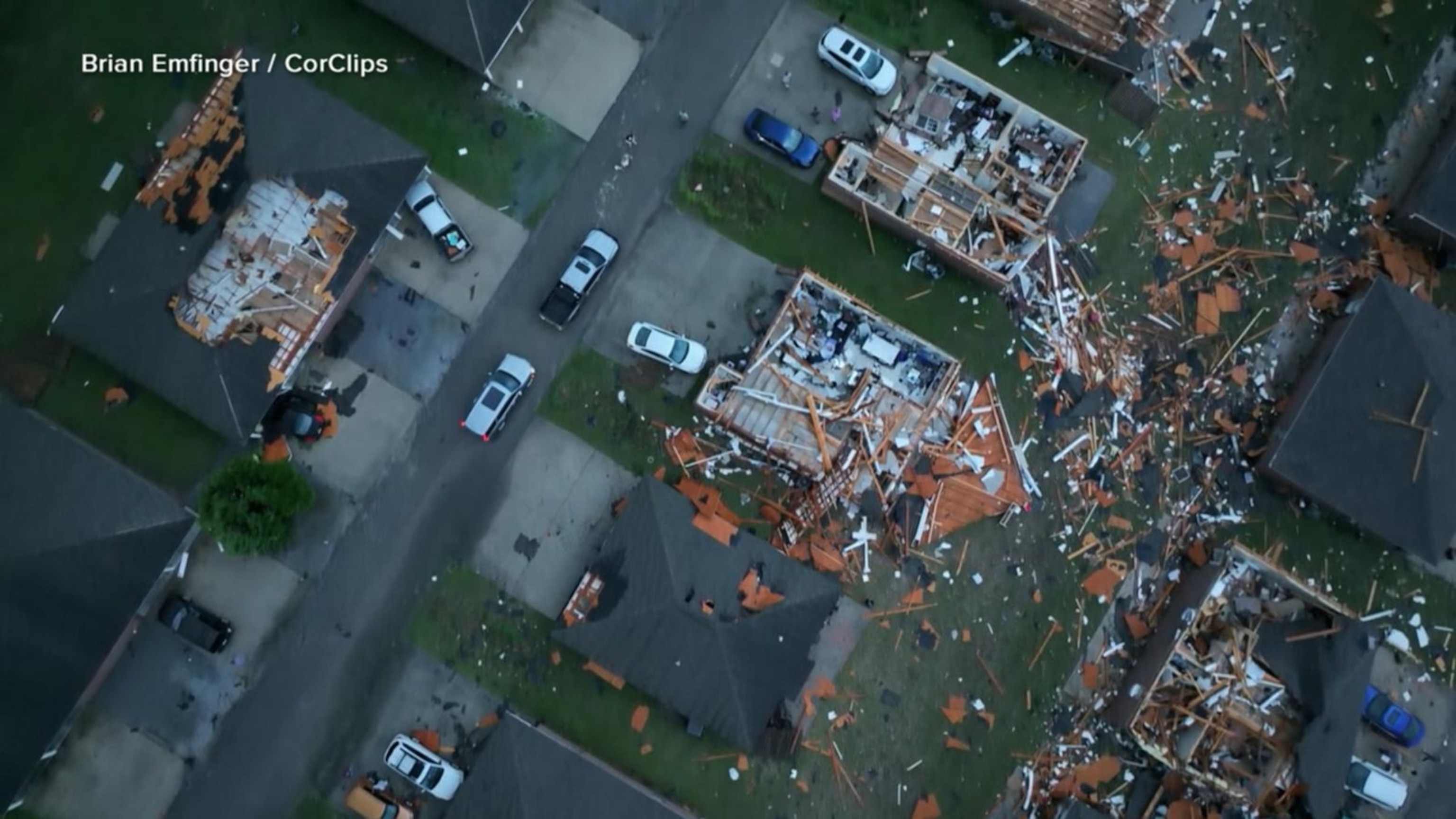 Tornadoes tear through parts of South