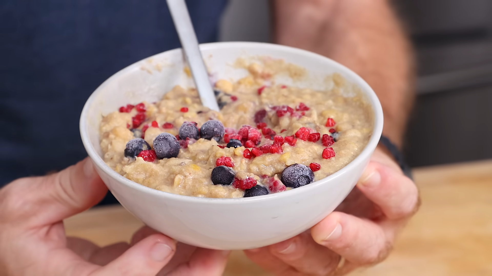 Watch how to make high protein porridge that tastes just like oats