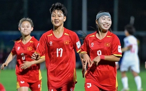 Chiêm ngưỡng 2 siêu phẩm đá phạt giúp U17 nữ Việt Nam đánh bại Myanmar