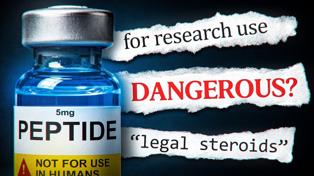 Watch what happens when people inject peptides
