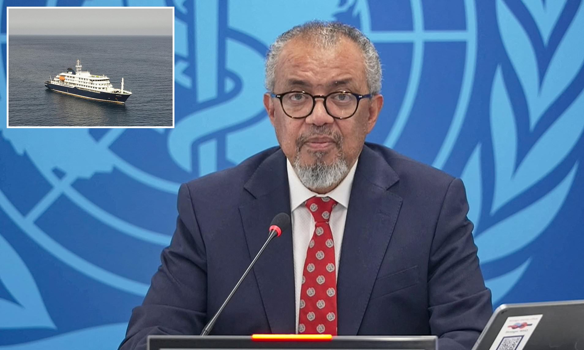 WHO chief warns there could be more hantavirus cases around the world