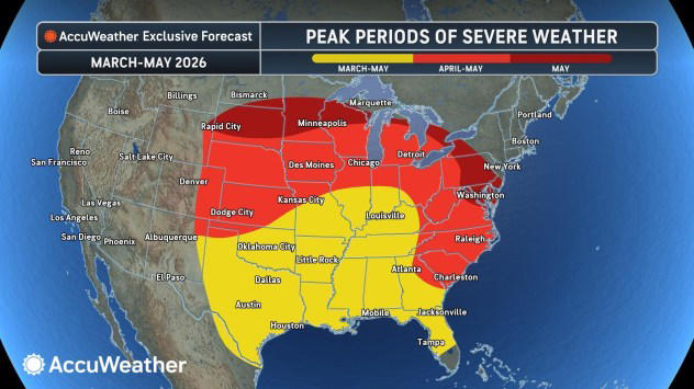 Severe storms to persist through Mother's Day weekend as peak season ...