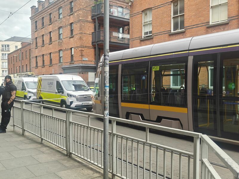 Red Line Luas disrupted in both directions as emergency services attend ...