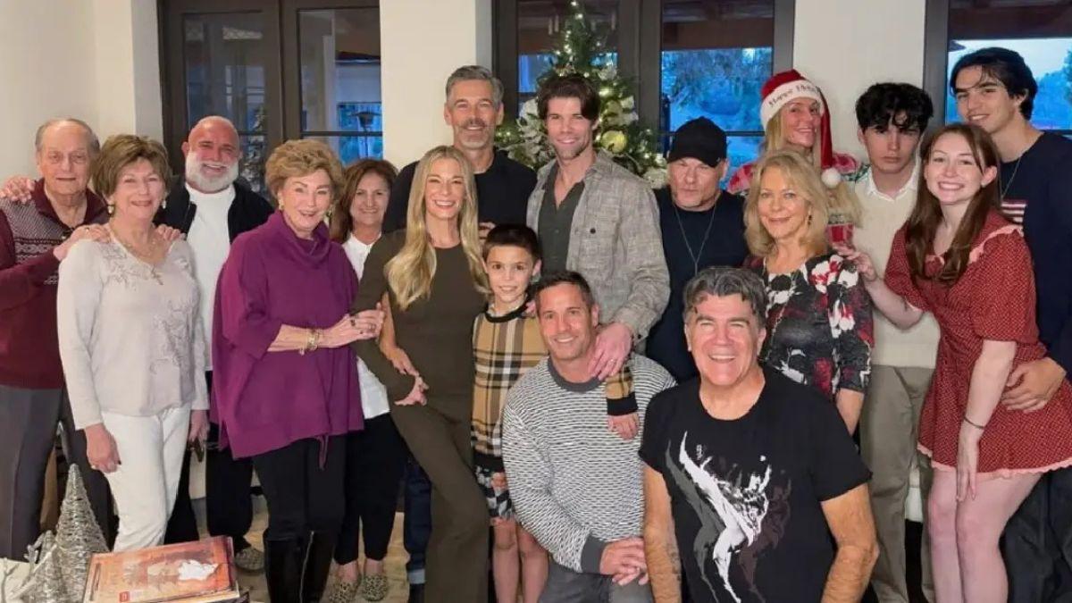 LeAnn Rimes, Eddie Cibrian and Brandi Glanville celebrated Christmas together in 2024. @leannrimes/instagram