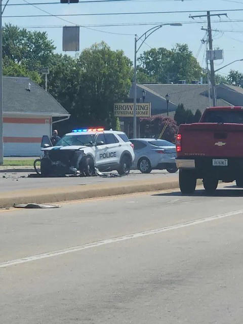 Accident with injury involving Evansville Police vehicle reported at ...
