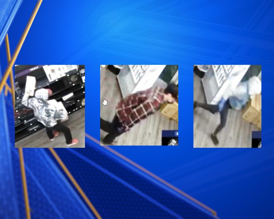 Bakersfield police searching for suspects wanted in Salon Centric burglary