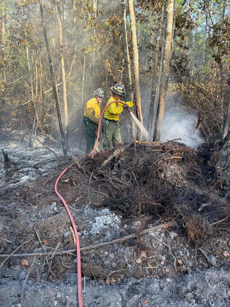 South Georgia wildfires could burn for weeks more despite weekend rain