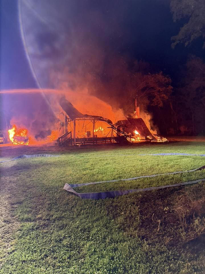 Dickson County home destroyed in early morning fire