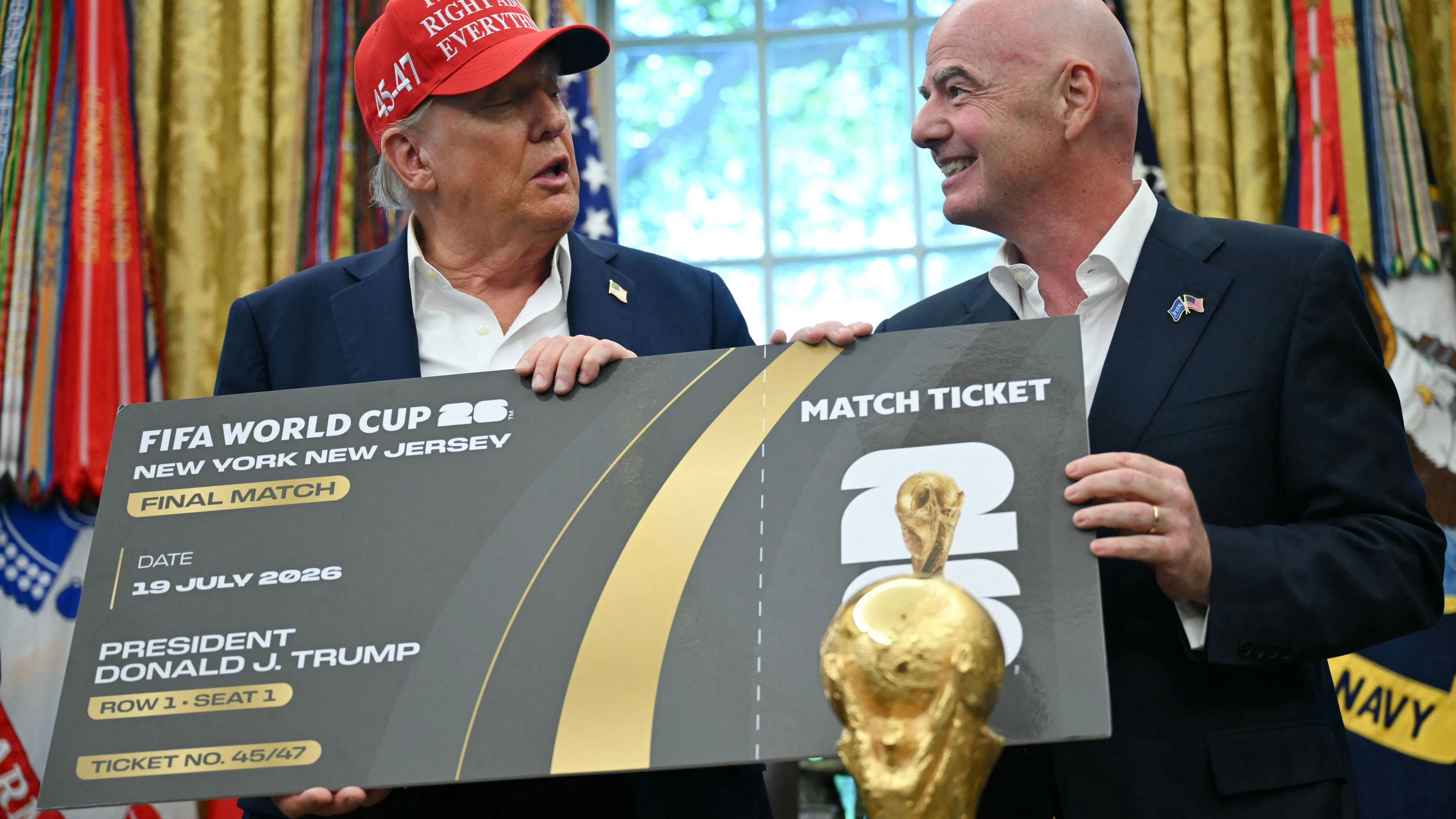 Donald Trump says he wouldn't pay soaring prices for USMNT World Cup ...