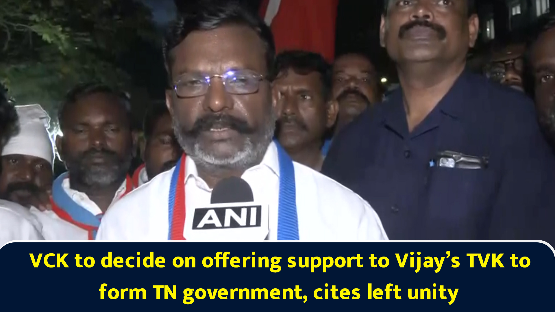 VCK to decide on offering support to Vijay’s TVK to form TN government ...