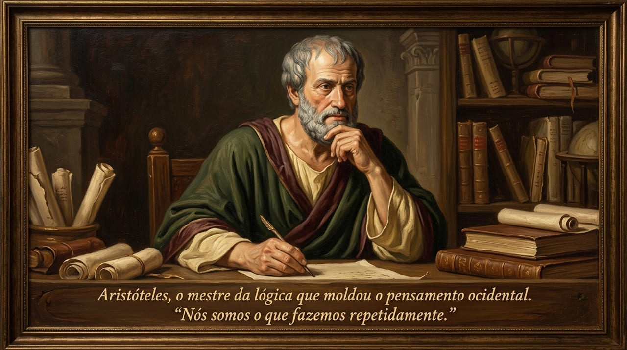 Aristóteles, o mestre da lógica que moldou o pensamento ocidental: "Nós ...