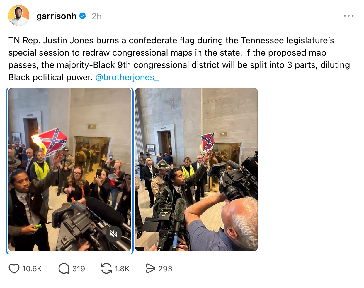 Protests erupt as Tennessee GOP erases only majority-Black district