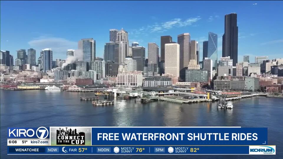 Video: Free waterfront shuttle rides