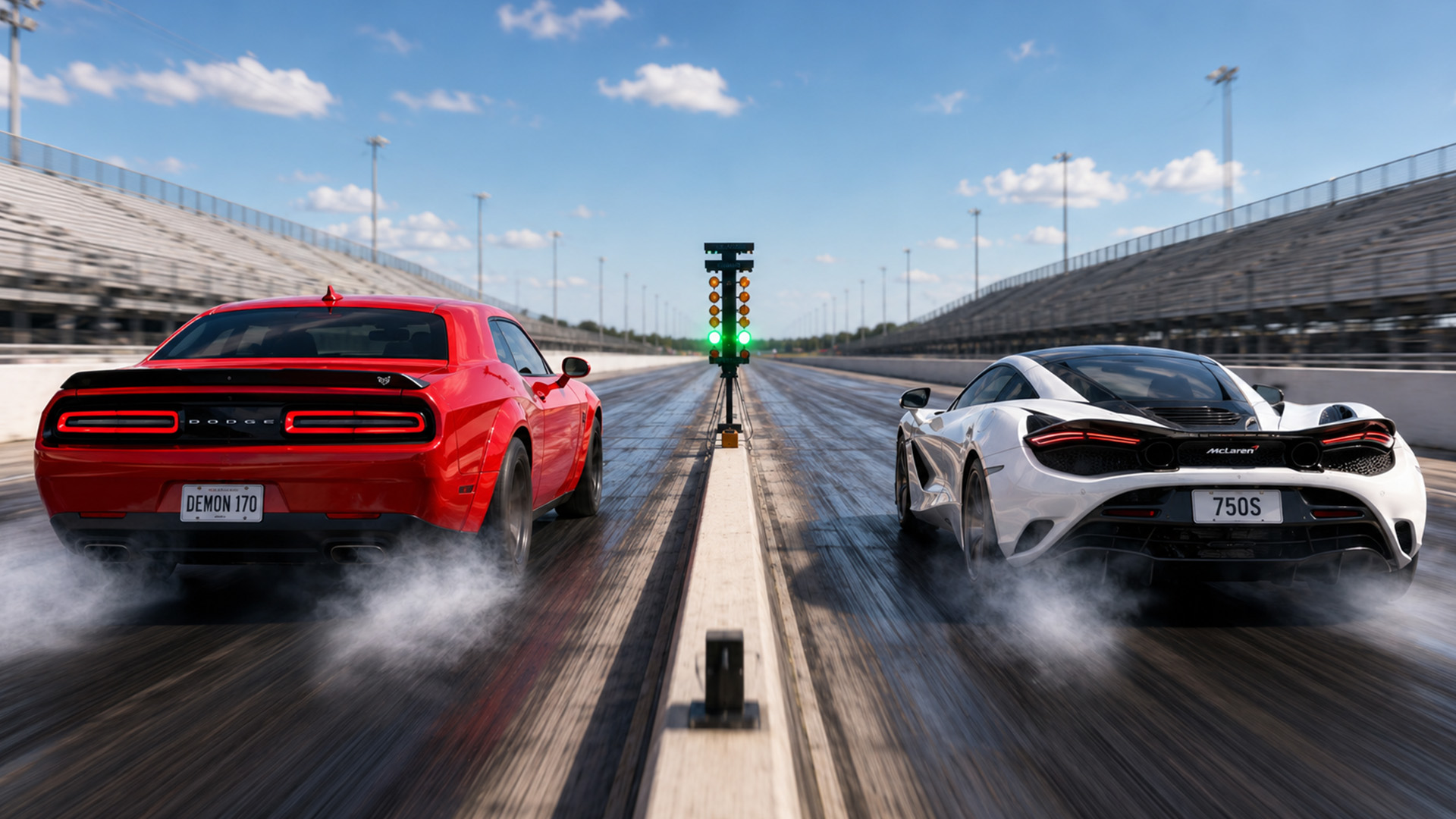 Can 1025HP Demon 170 beat 1000HP McLaren 750S?