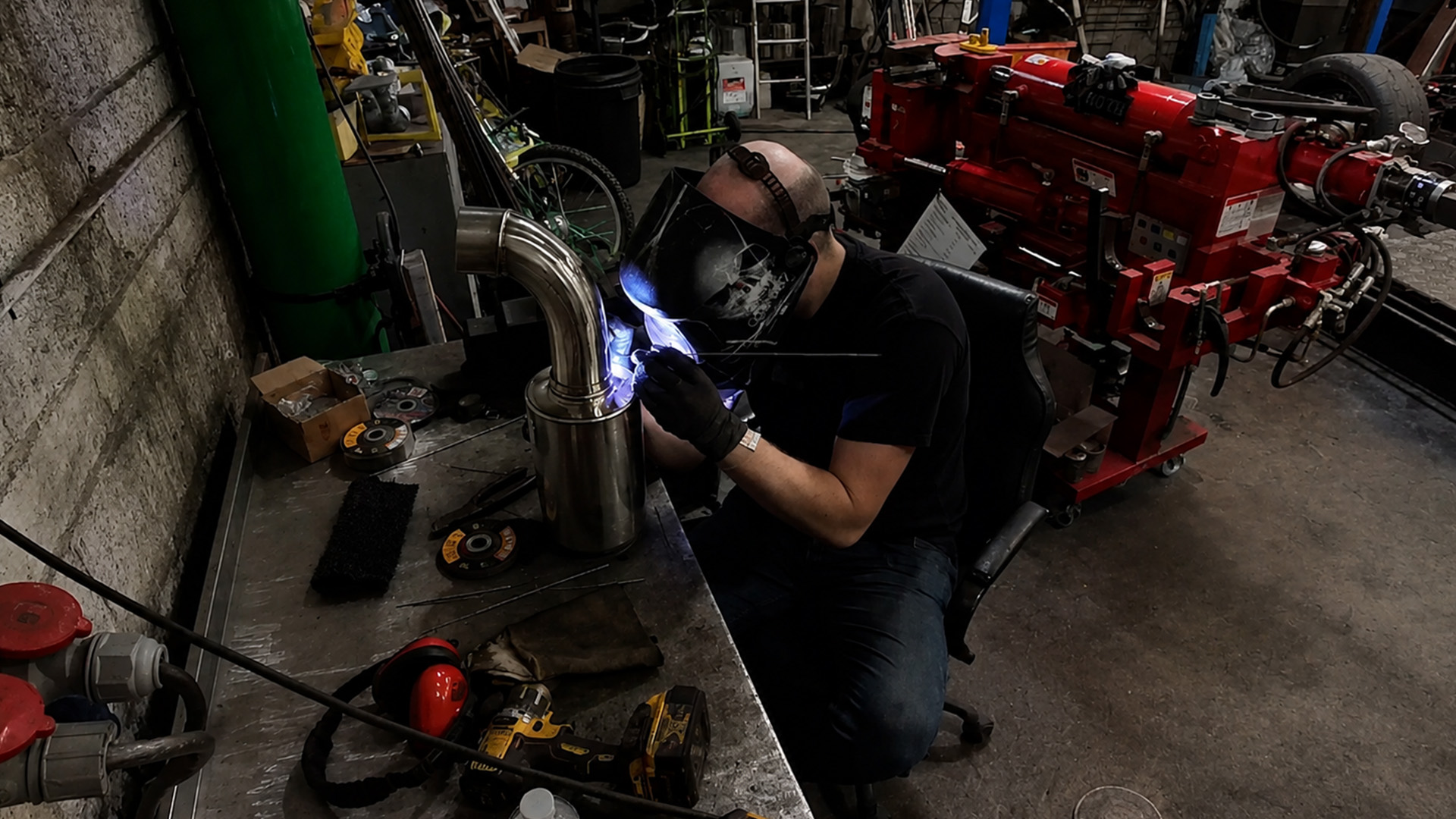 Building a stainless steel exhaust from scratch