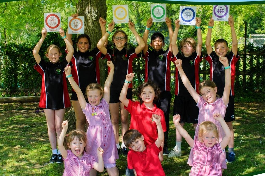 Turvey Primary School pupils celebrate prestigious character education ...