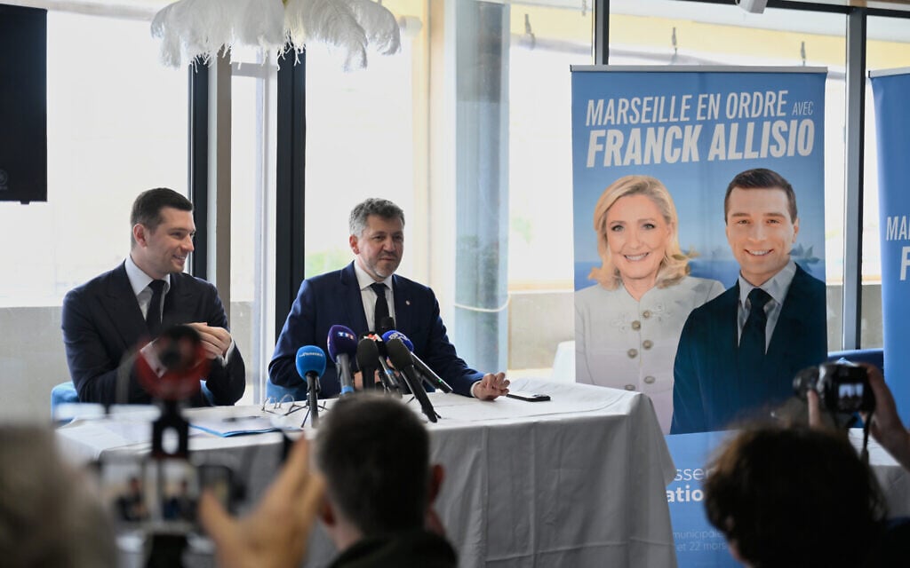 French far-right leaders quietly meet Israeli, German envoys ahead of ...