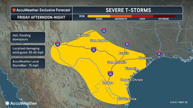 Severe storms to persist through Mother's Day weekend as peak season ...