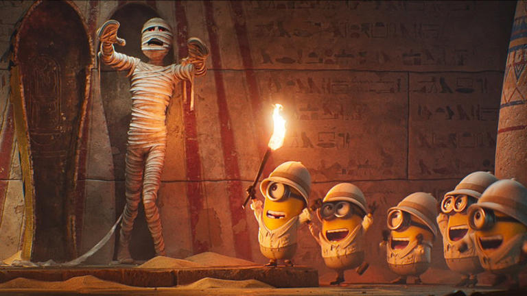 De minions maken een film in de nieuwe trailer van 'Minions & Monsters'