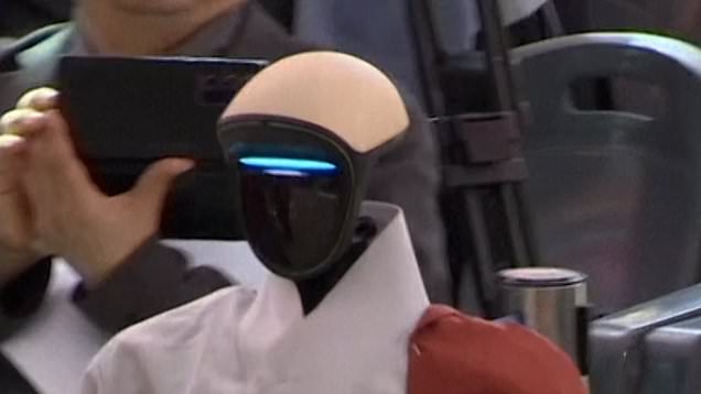 Humanoid robot becomes first Buddhist monk