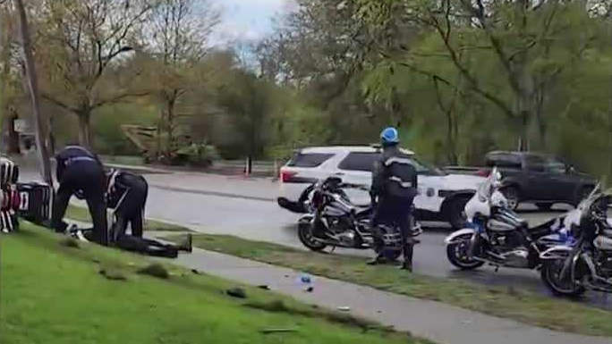 Officer injured in New Bedford police escort crash