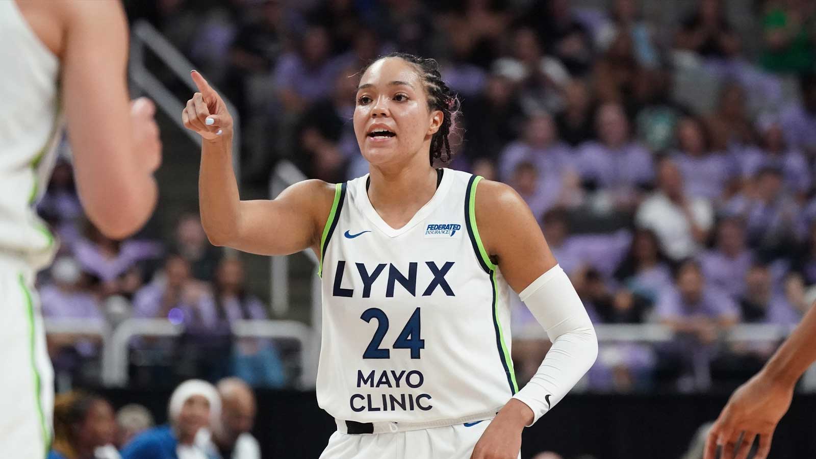 Lynx’s Napheesa Collier delivers double-double in 2026 debut