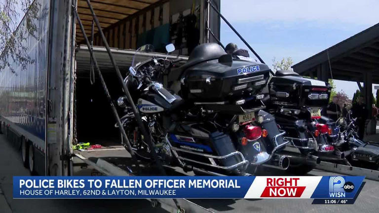 Wisconsin police motor units head to DC to honor fallen officers
