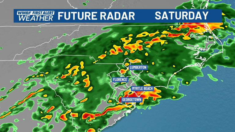 First alert: Rain tapering off, dry tomorrow with rain back in the ...