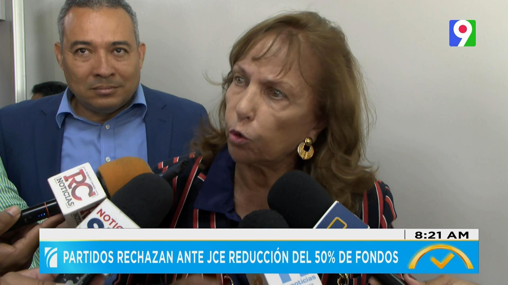 Partidos rechazan ante JCE reducción del 50% de fondos | El Despertador