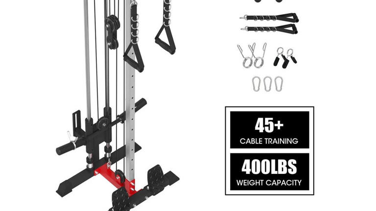 Walmart sells a compact cable machine for $200, and it's a cheat code ...