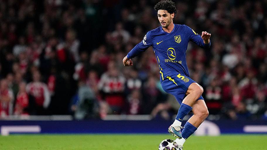 Johnny Cardoso recently competed in the Champions League semifinals for Atlético Madrid. | Jose Breton/Pics Action/NurPhoto via Getty Images