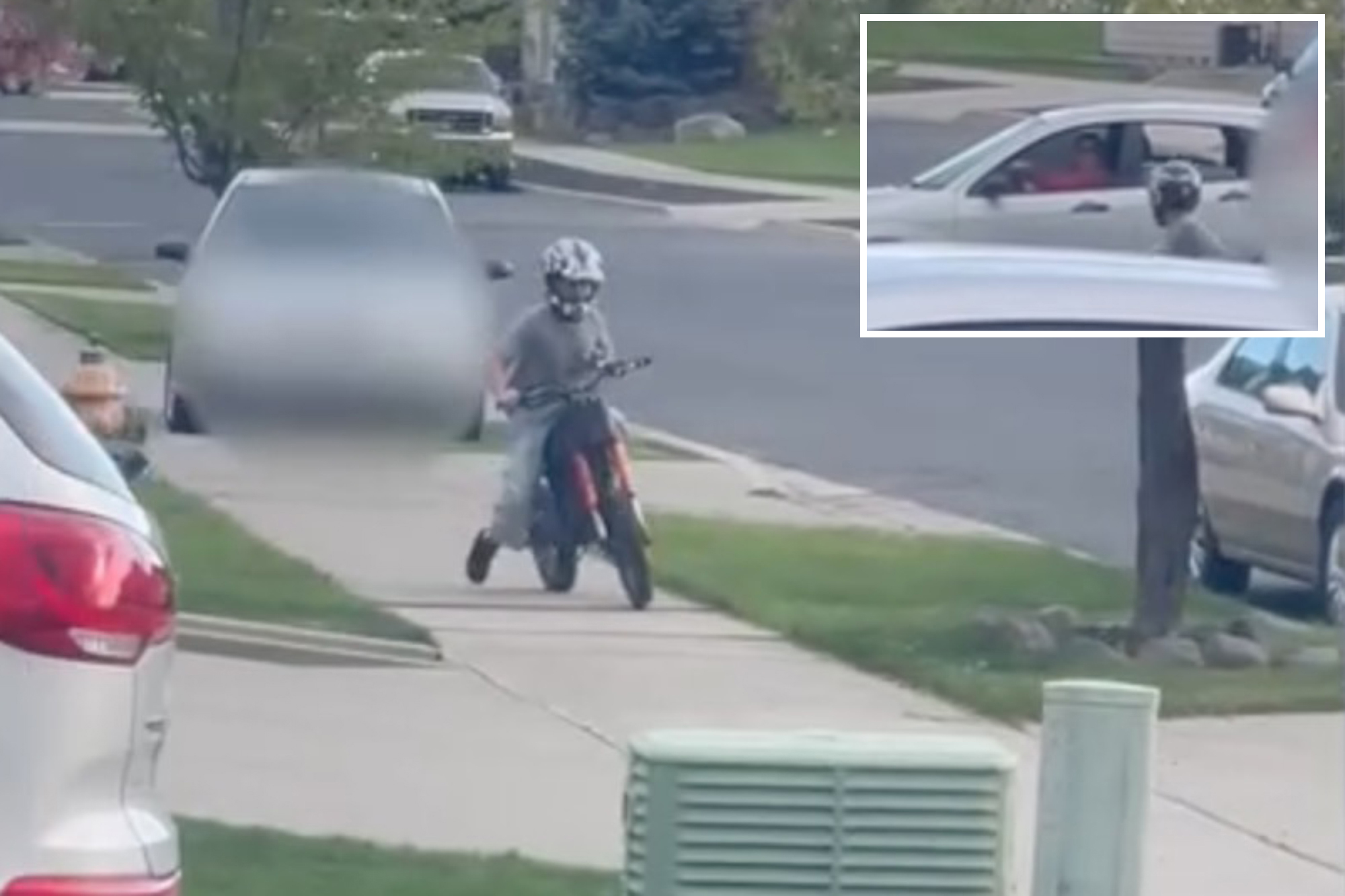 Driver filmed chasing kid down sidewalk is an Army vet who was so drunk ...