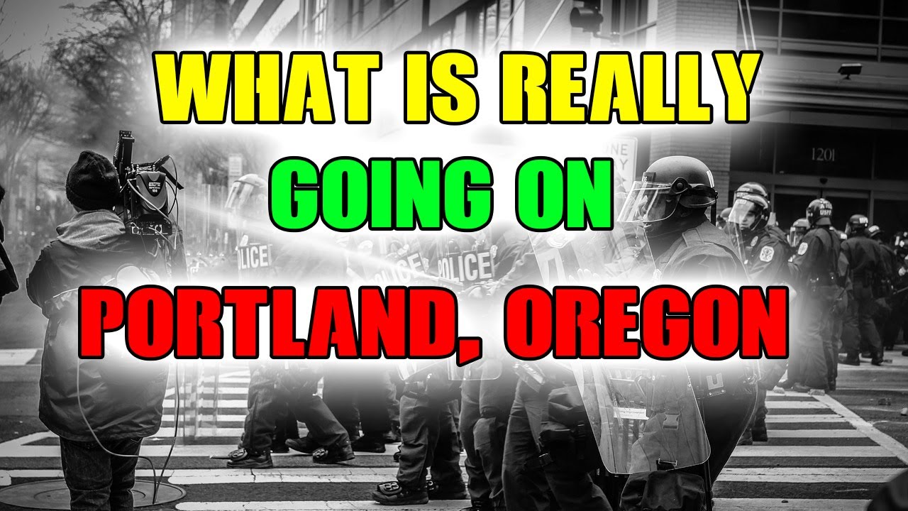 What is really going on in Portland, Oregon? I'll show you.